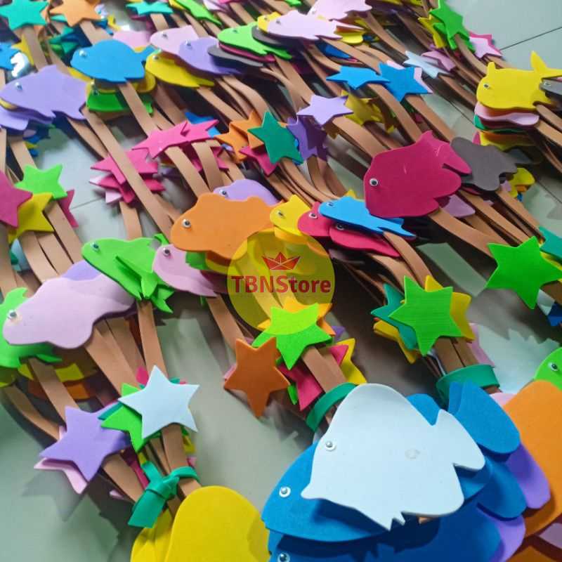 (1 helai) hiasan dinding kelas tirai gantung ikan dekorasi kelas paud tk sd tema laut (1 helai) hiasan dinding kelas tirai gantung ikan dekorasi kelas paud tk sd tema laut